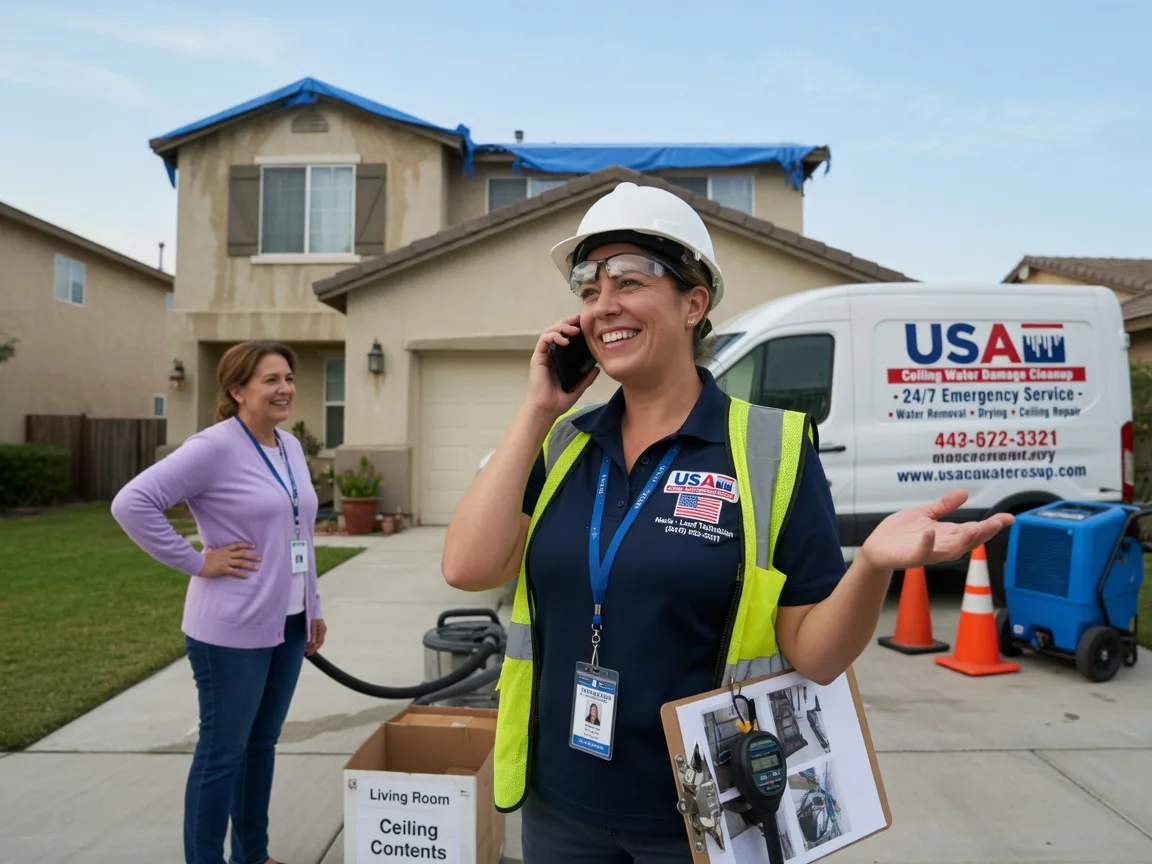 Ceiling Water Damage Restoration Pompeii, MI FAQs